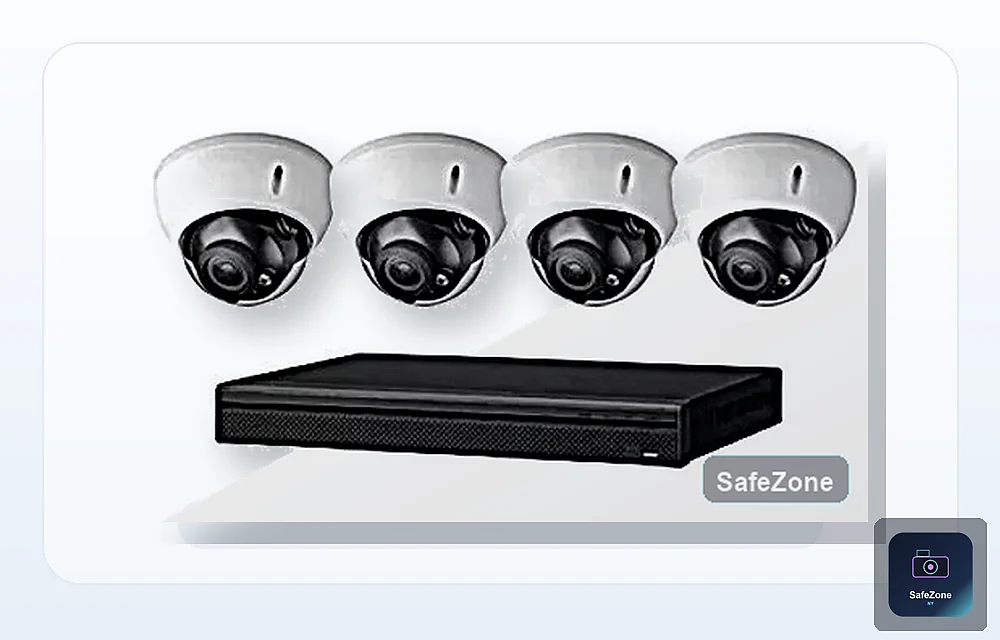 4-Camera 1080p Dome System